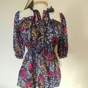 Monarch Butterfly Top